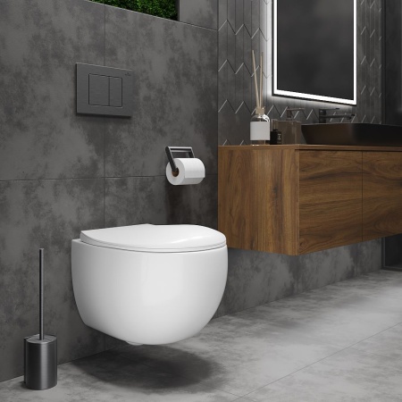 Подвесной унитаз RoxenBath EGG 530170-01 Rimless Soft Close
