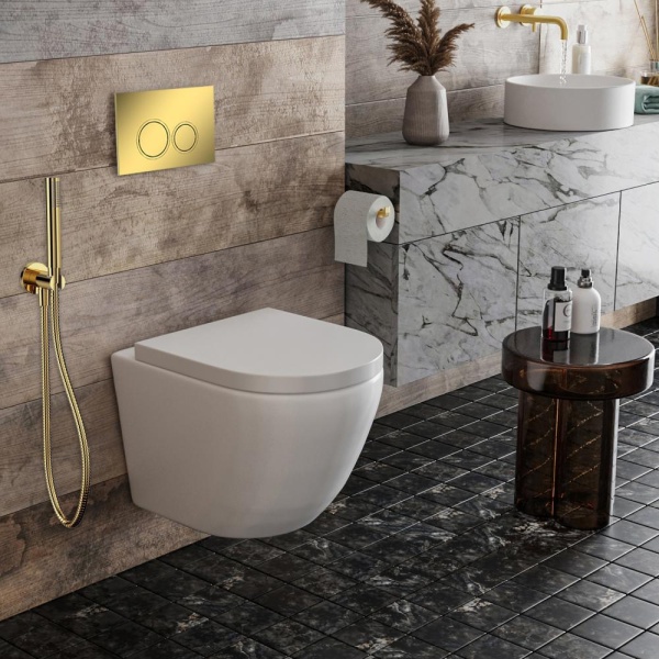Комплект 3 в 1 RoxenBath Attach 945177 (состоит из: 710215, Santi 410260G)