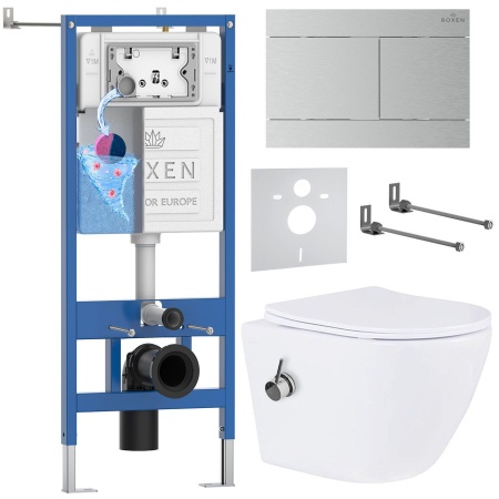 Комплект 6 в 1 RoxenBath StounFix Dual Fresh 868587 (состоит из: 710200, Velar 420300S, 530185-01X)