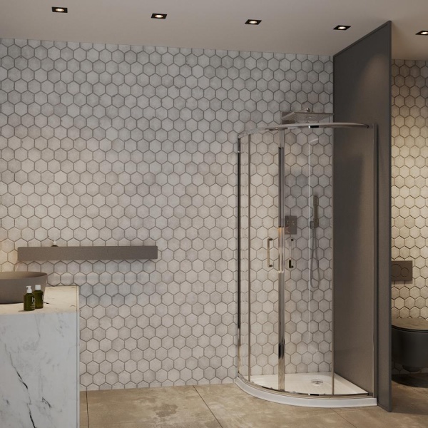 Душевой уголок RoxenBath Santi 55020-80 (80*80*195)