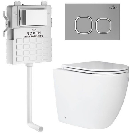 Комплект 5 в 1 RoxenBath Attach 966947 (состоит из: 710215, Santi 410280M; 650185-01)