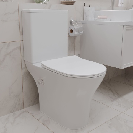 Напольный унитаз RoxenBath Urban Tornado Bidet 600190-01X Rimless Soft Close с функцией биде