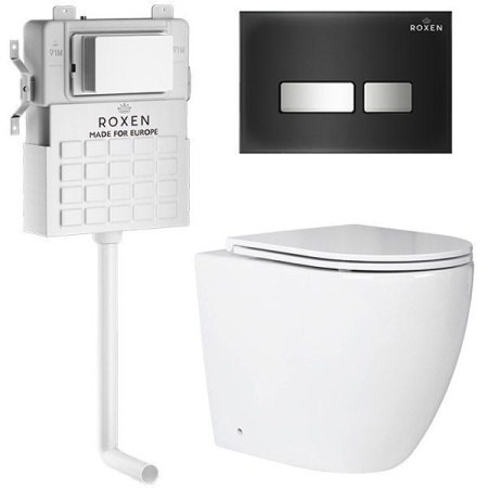 Комплект 5 в 1 RoxenBath Attach 967099 (состоит из: 710215 ,Glass 430280B; 650185-01)