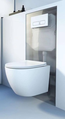 Подвесной унитаз RoxenBath Antares 530185-01 Rimless Soft Close