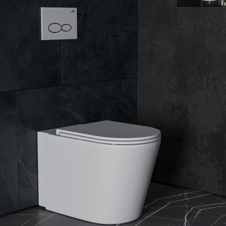 Приставной унитаз RoxenBath Antares Tornado 650185-01 Rimless Soft Close