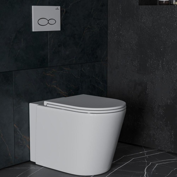 Приставной унитаз RoxenBath Antares Tornado 650185-01 Rimless Soft Close