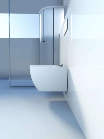 Подвесной унитаз RoxenBath Cube Tornado 530135-01 Rimless Soft Close