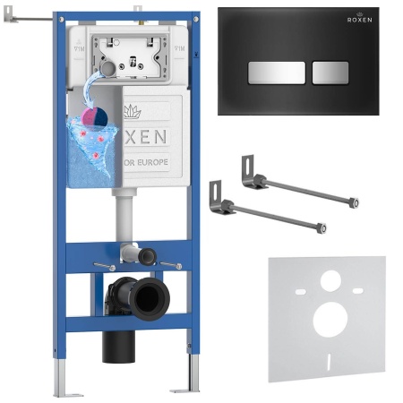 Комплект 4 в 1 RoxenBath StounFix Dual Fresh 873337 (состоит из: 710200, Glass 430280B)