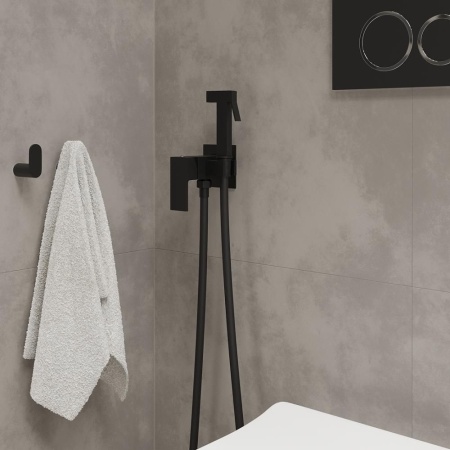 Смеситель встраиваемый RoxenBath Caspia 500960-B с гигиеническим душем
