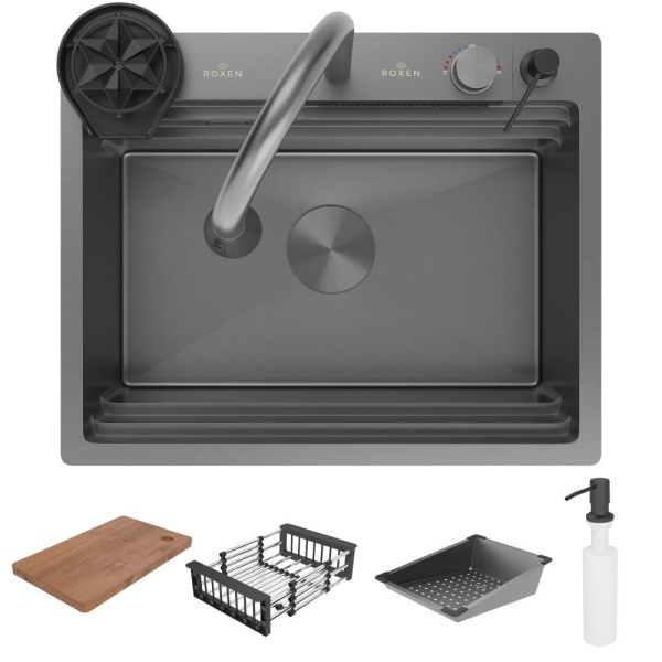 Кухонная мойка RoxenBath Stage Plus 60B