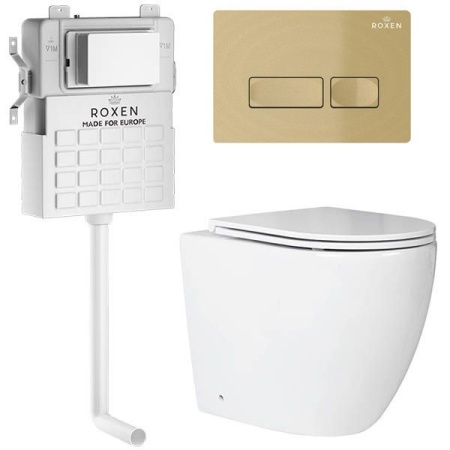 Комплект 5 в 1 RoxenBath Attach 967102 (состоит из: 710215, Caspia 410280GB; 650185-01)