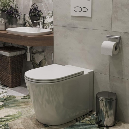 Приставной унитаз RoxenBath Antares Tornado 650185-01 Rimless Soft Close